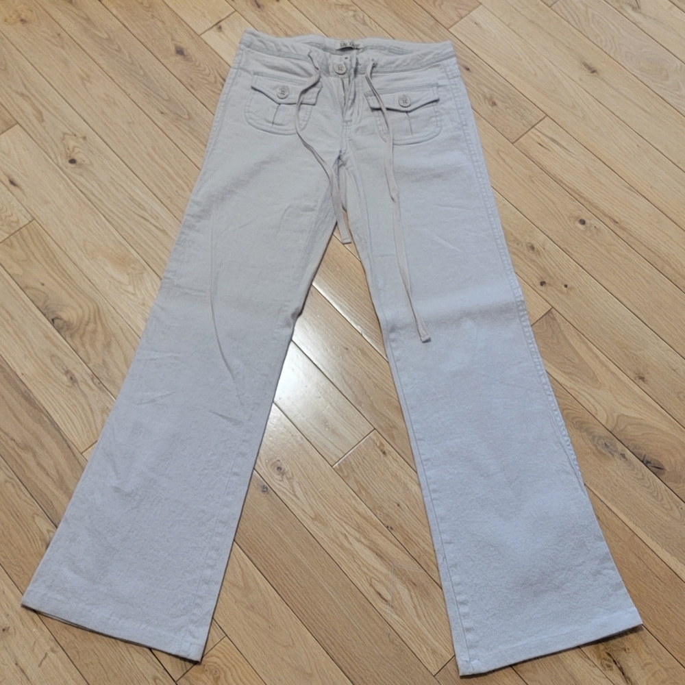 Be Bop Neutral Grey Pants Cargo Pants sz 3